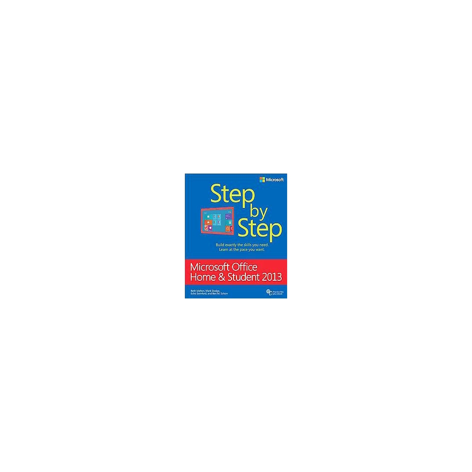 Microsoft Office Home and Student 2013 Step by Step (Paperback