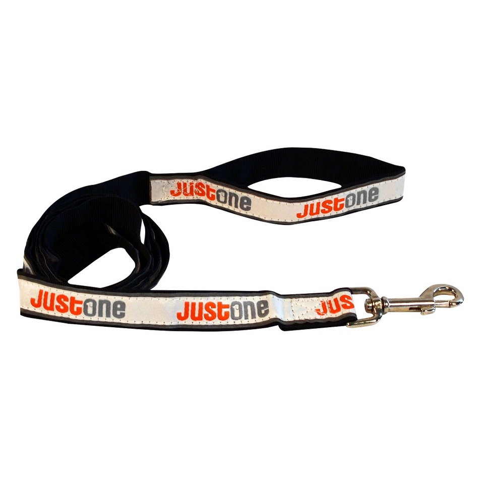 Just One Reflective Leash   White