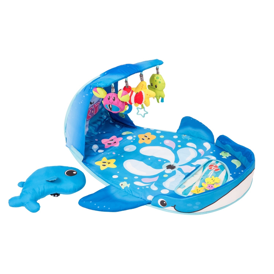 Infantino® Wonder Whale Kicks & Giggles Activity Gym™   Blue