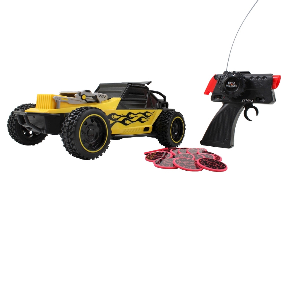 Jada Battle Machines Rapid Fire Battle Buggy   Yellow