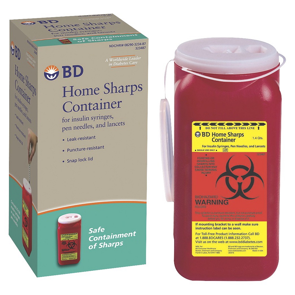 BD Home Sharps Container