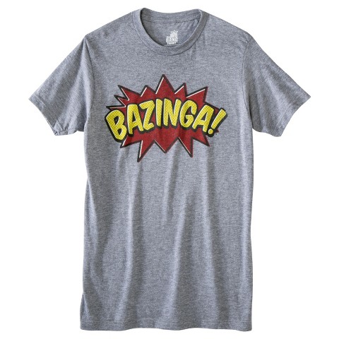 Men‘s Big Bang Theory Bazinga T-Shirt : Target