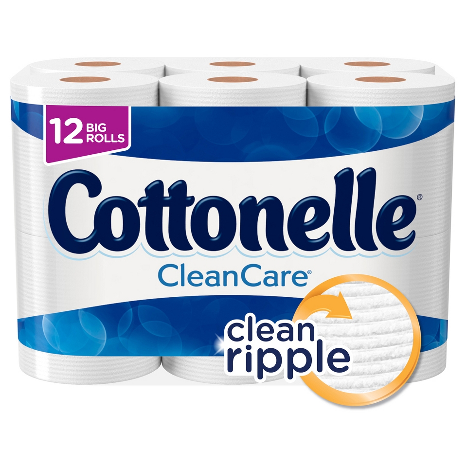 Cottonelle Clean Care Bathroom Tissue 12 Big Rolls