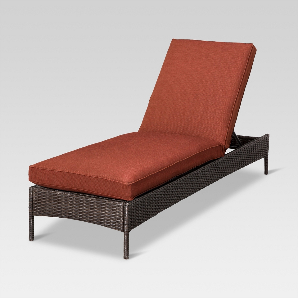 Threshold™ Belvedere Wicker Patio Chaise Lounge