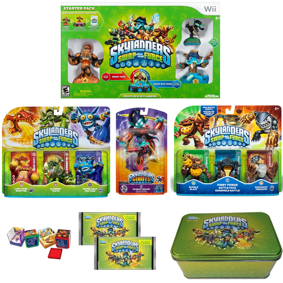 Skylanders Swap Force Super Starter Bundle with Battle Pack (Nintendo