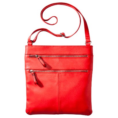Merona® Crossbody Handbag with Double Zipper Detail