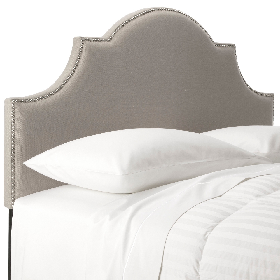 Scalloped & Nailhead Headboard