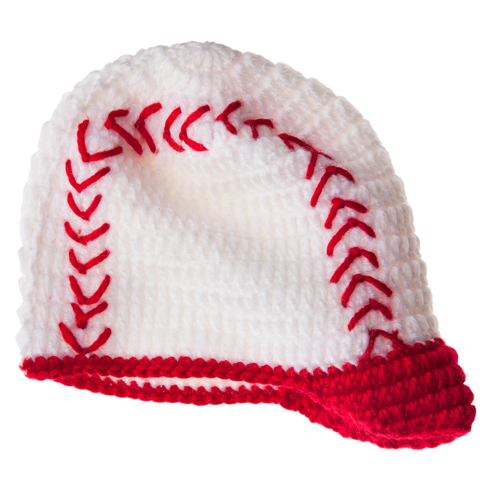 Sodorable Infant Boys Baseball Beanie   White/Red