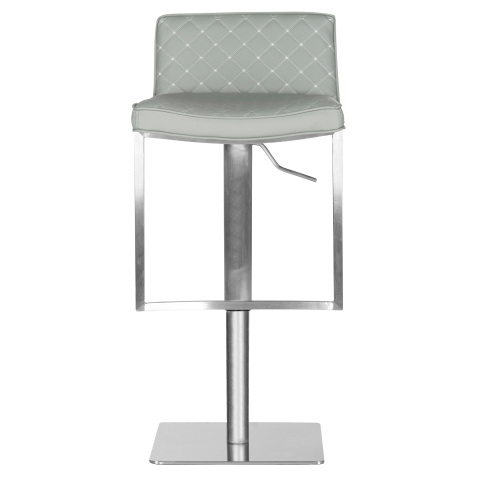 Claudio Adjustable Barstool Steel   Safaveih