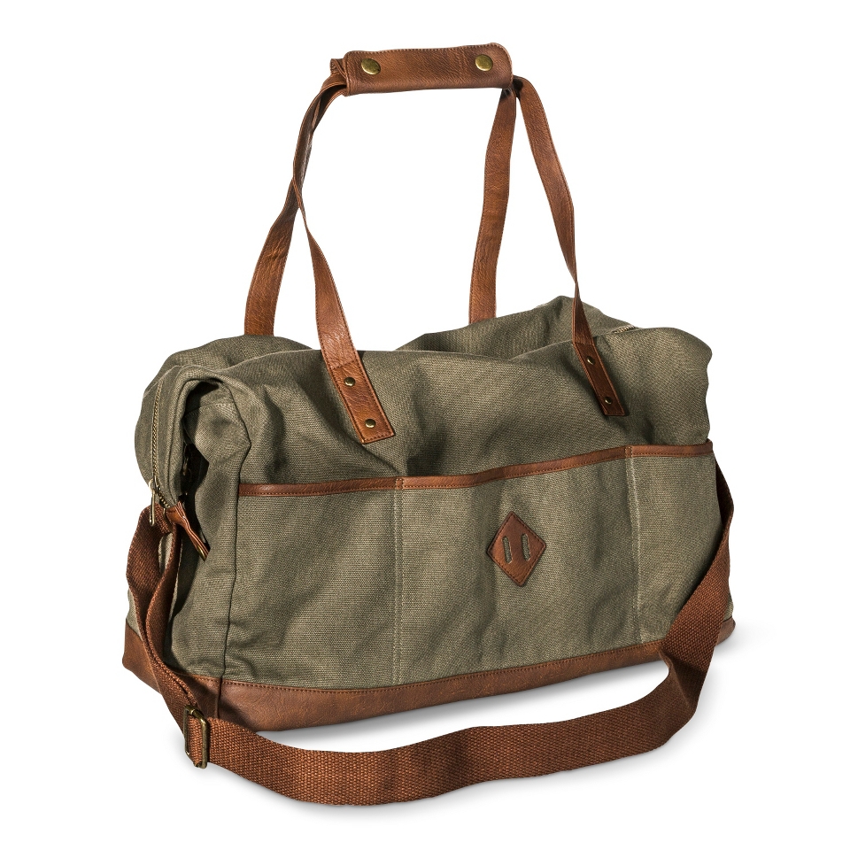 Mossimo Supply Co. Solid Weekender Duffle Handbag   Green