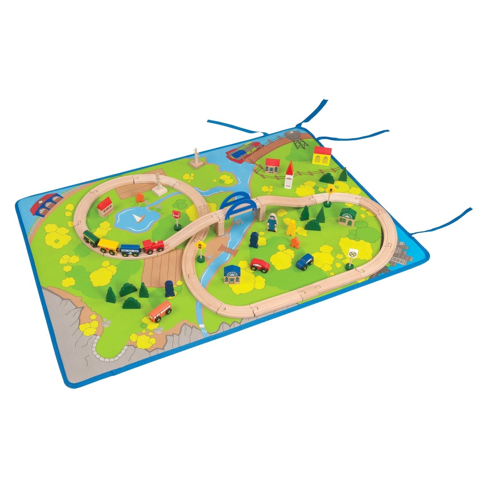 Battat® All Aboard Track Map Playmat