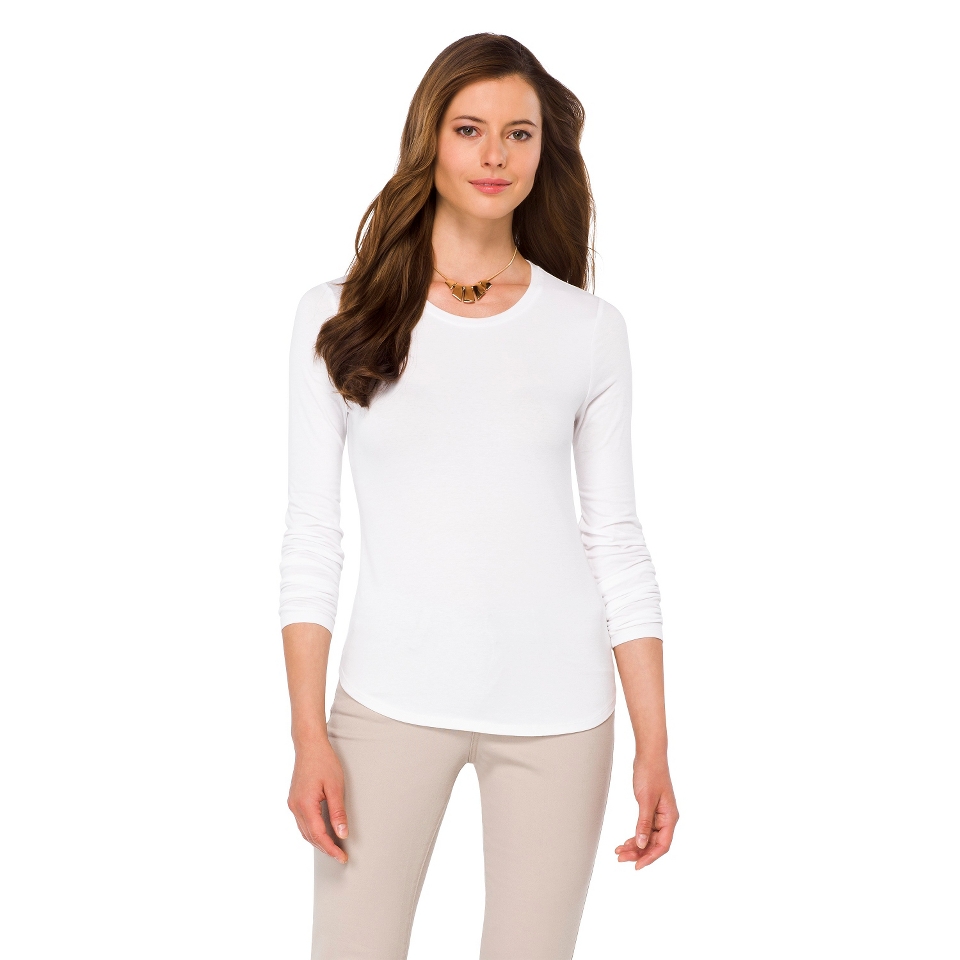 Womens Long Sleeve Crew Neck Layering Tee Merona®