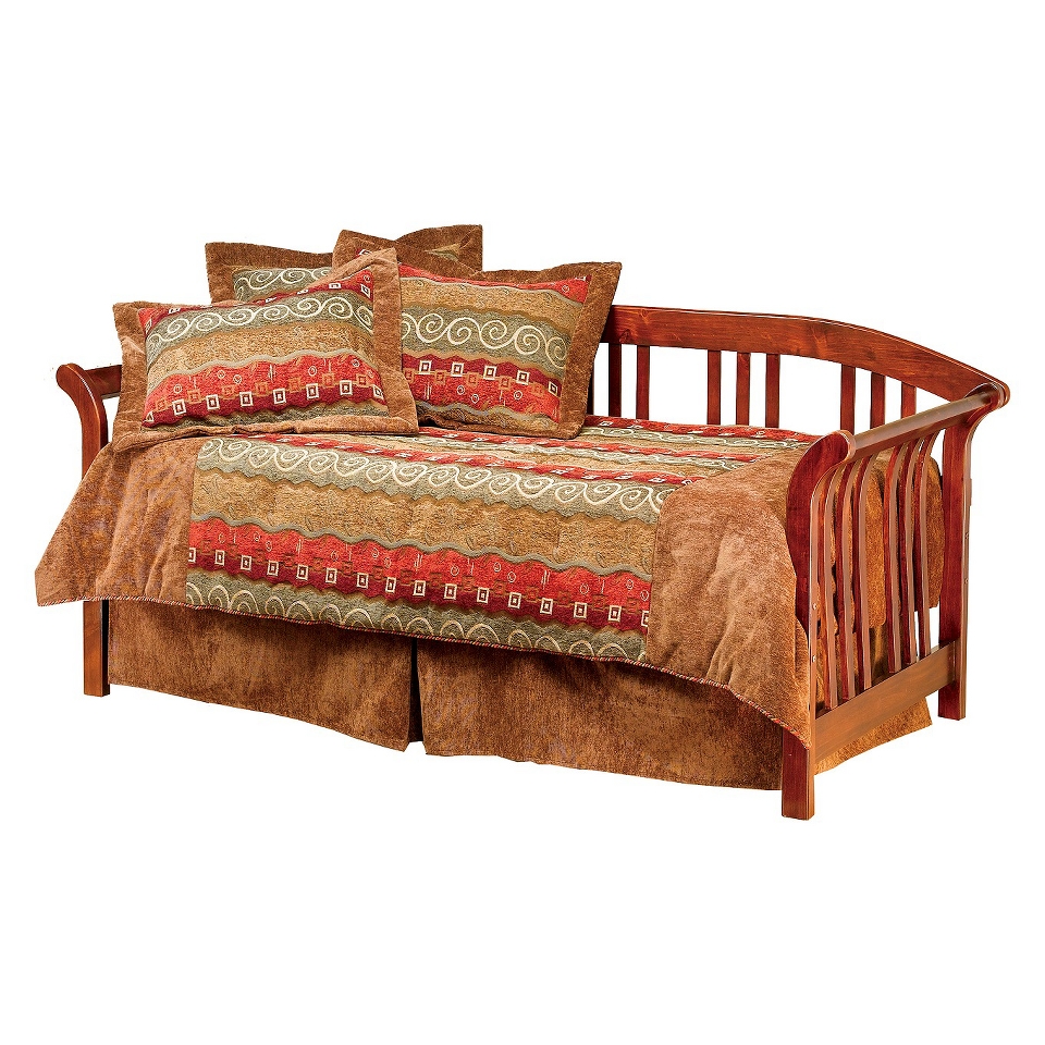 Dorchester Daybed w/Suspension Deck   Brown Cherry (Twin)