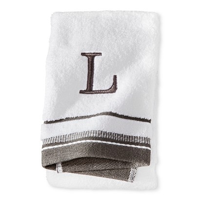 Threshold™ Monogramed Hand Towels
