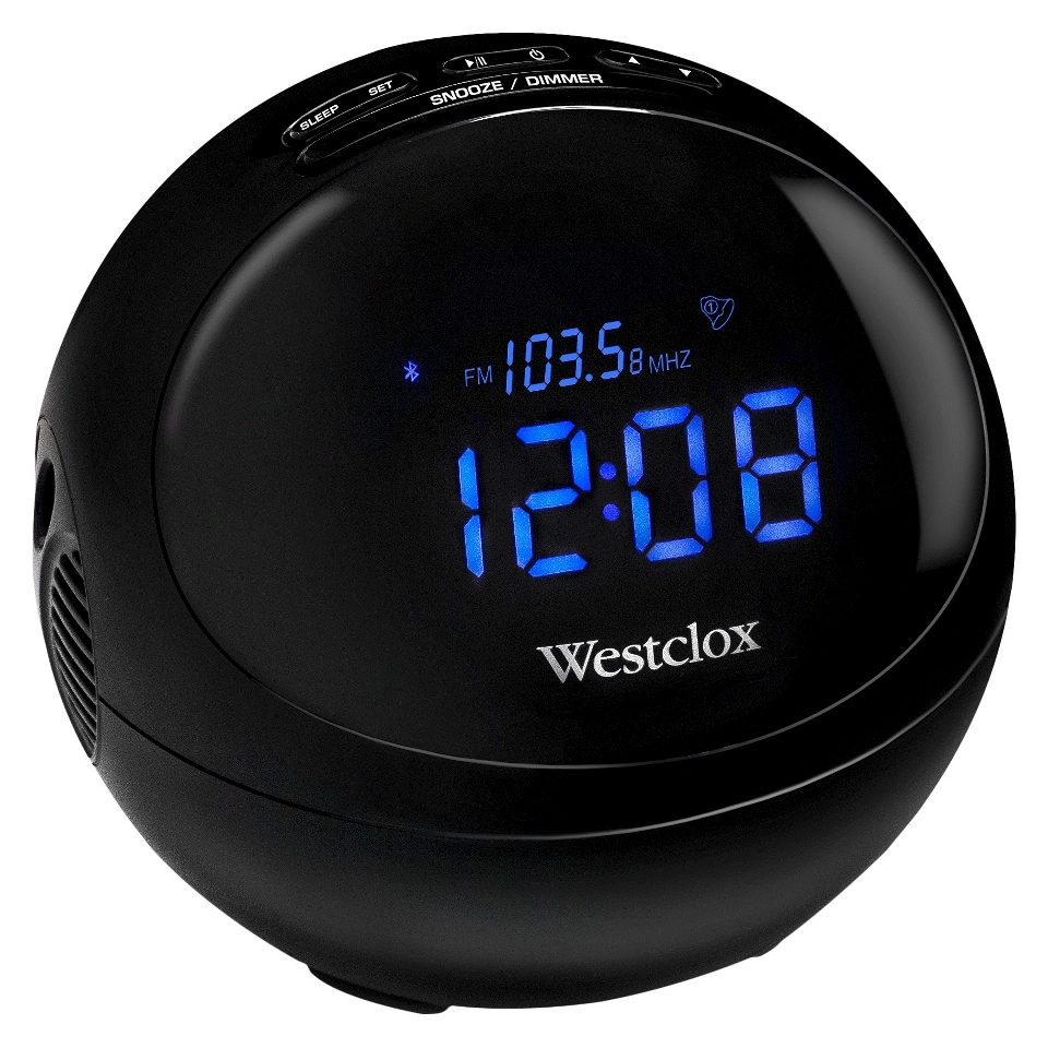 Westclox Stereo Bluetooth LED Clock Radio