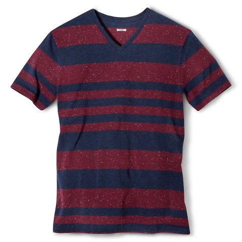 Mossimo Supply Co. Men's Striped V-Neck T-Shirt : Target