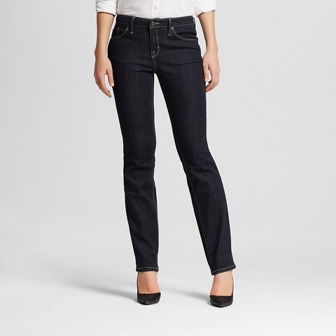 Mid-Rise Straight Leg Jeans (Curvy Fit) - Mossimo® : Target