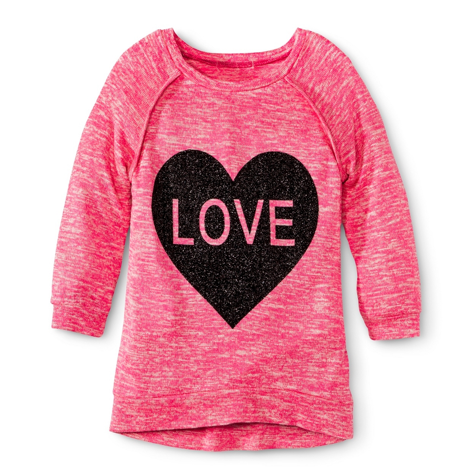 Miss Chievous Girls Hi/Lo Heart Tunic