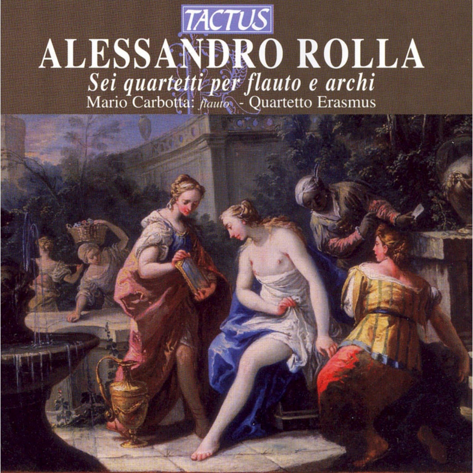 Alessandro Rolla Sei quartetti per flauto e archi