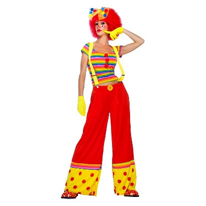 Women's Moppie the Clown Big Top Clown Costume - Camille Widby