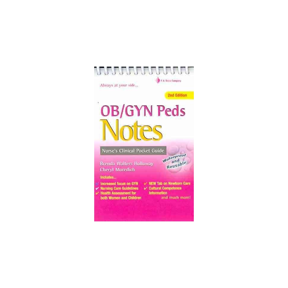 Ob/ Gyn Peds Notesalways at Your Side (Paperback)