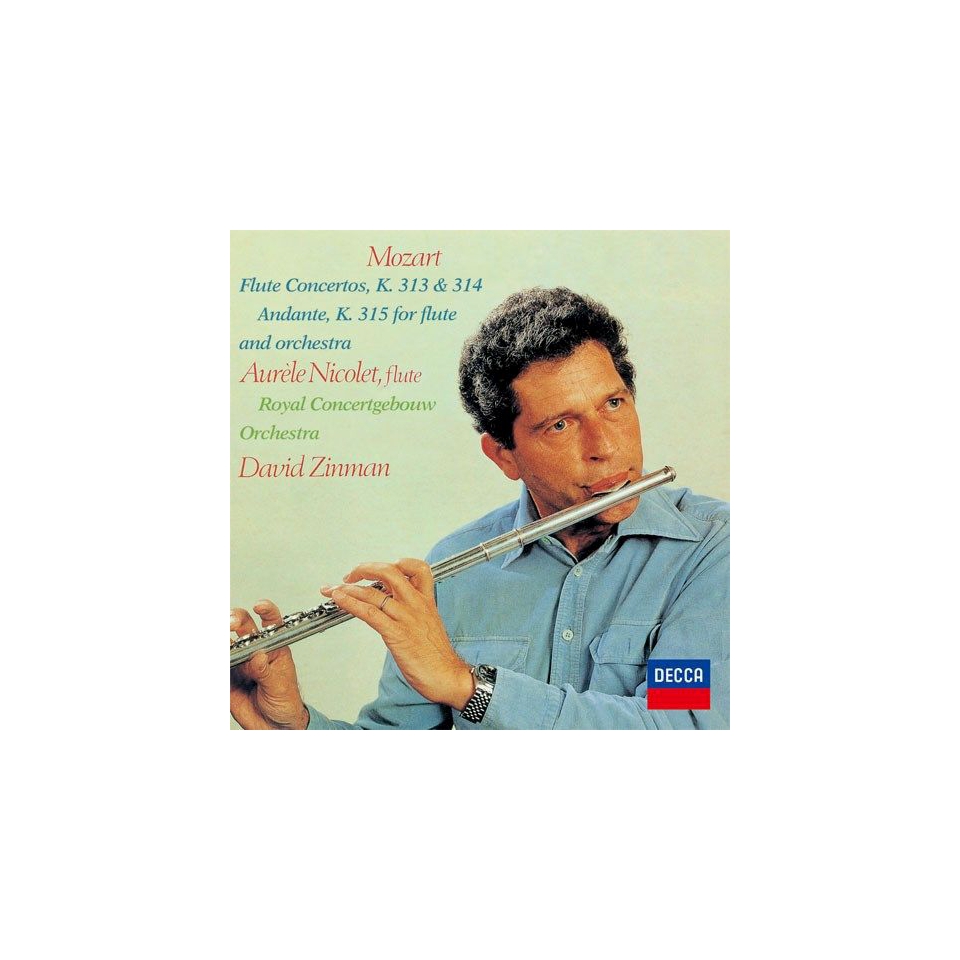 Mozart Flute Concertos, K.313 & 314; Andante, K. 315 for Flute and