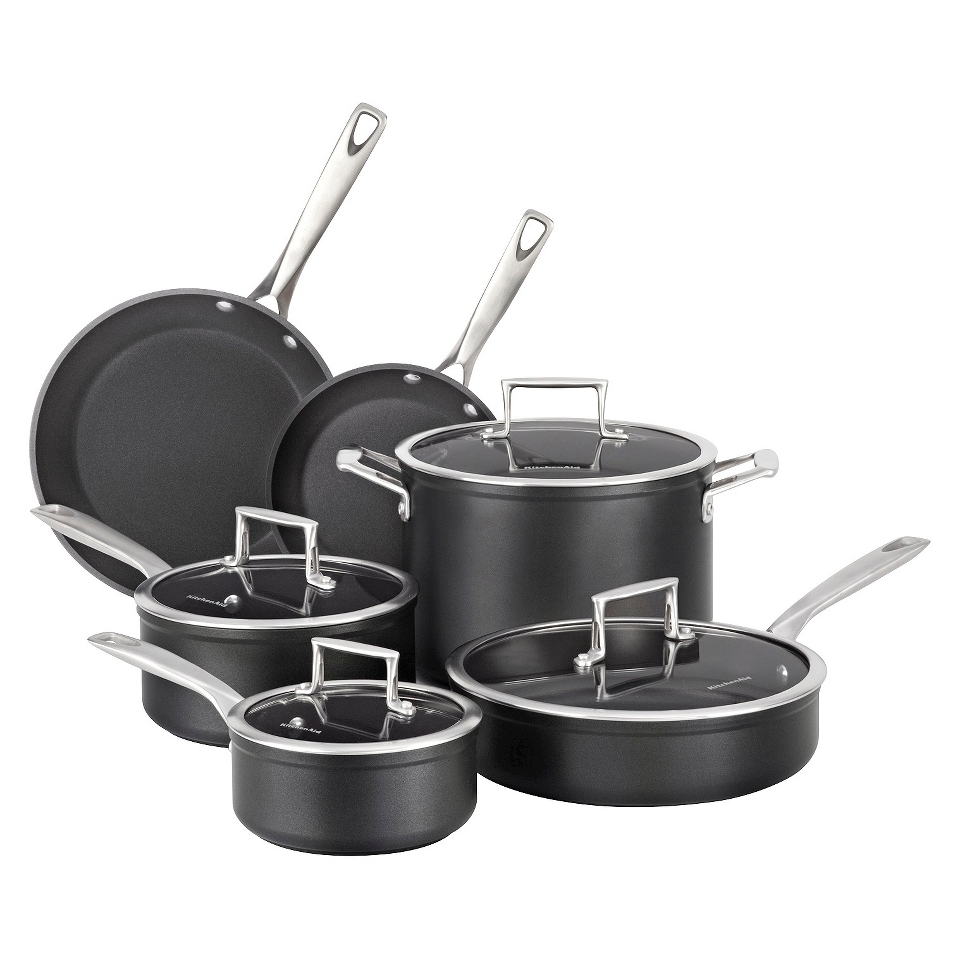 KitchenAid® Professional Hard Anodized Nonstick 10 Piece Set