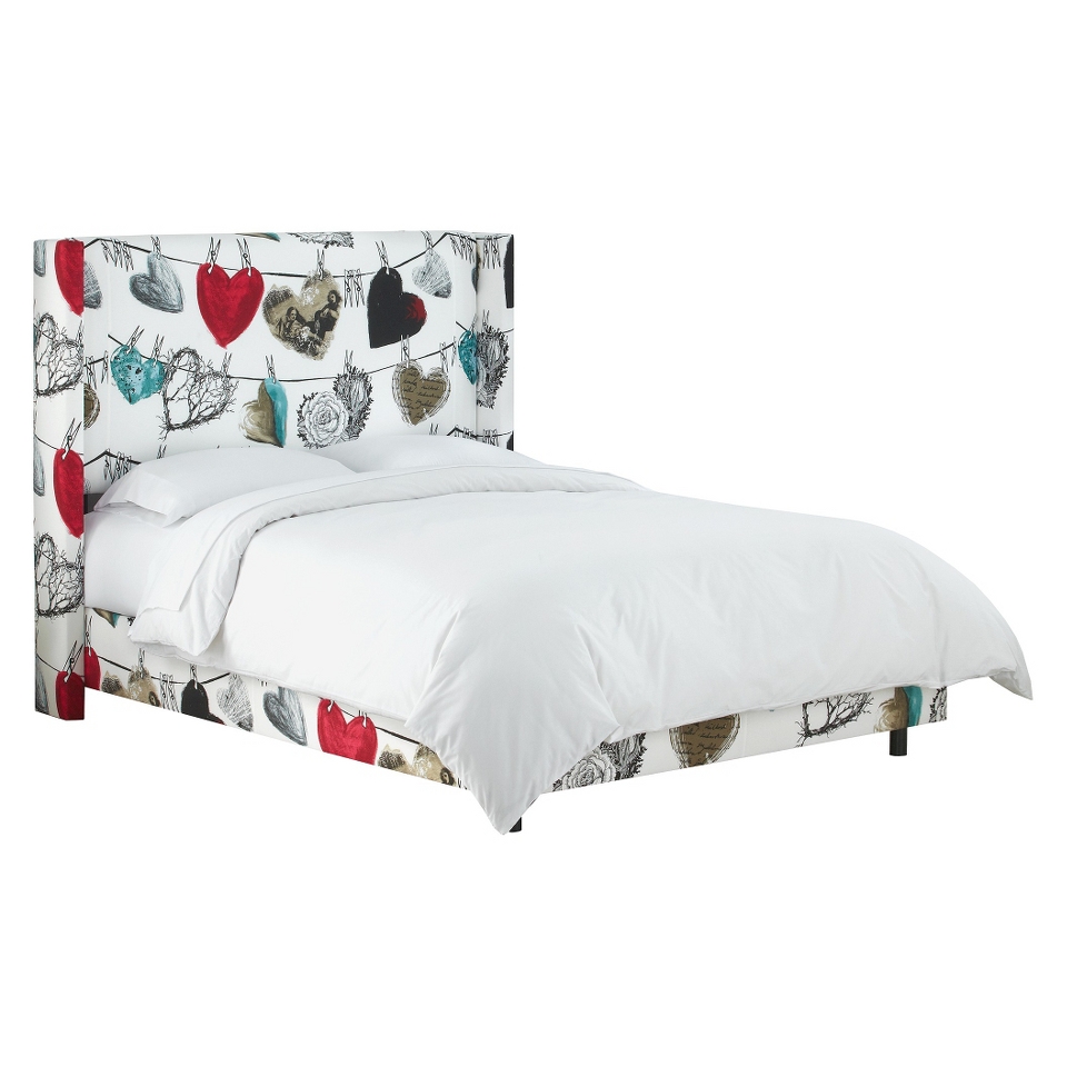 Vallila Wingback Bed   Hearts