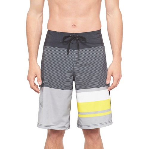 Men's Board Shorts Yellow Stripe - Mossimo Supply Co. | eBay