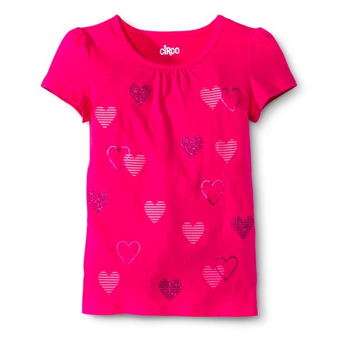Girls' Heart Graphic Tee : Target