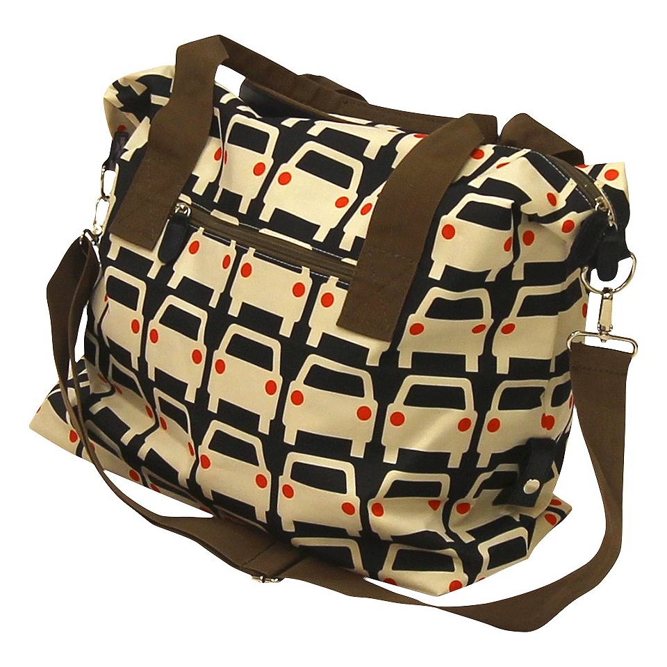 Orla Kiely Overnighter Large Cars   Multicolor