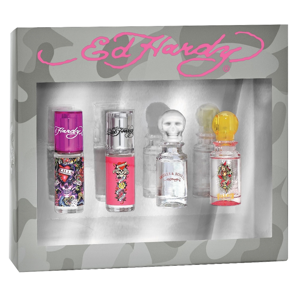 Womens Ed Hardy Fragrance Gift Set   4 pc