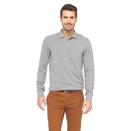 Merona Men's Long Sleeve Polo