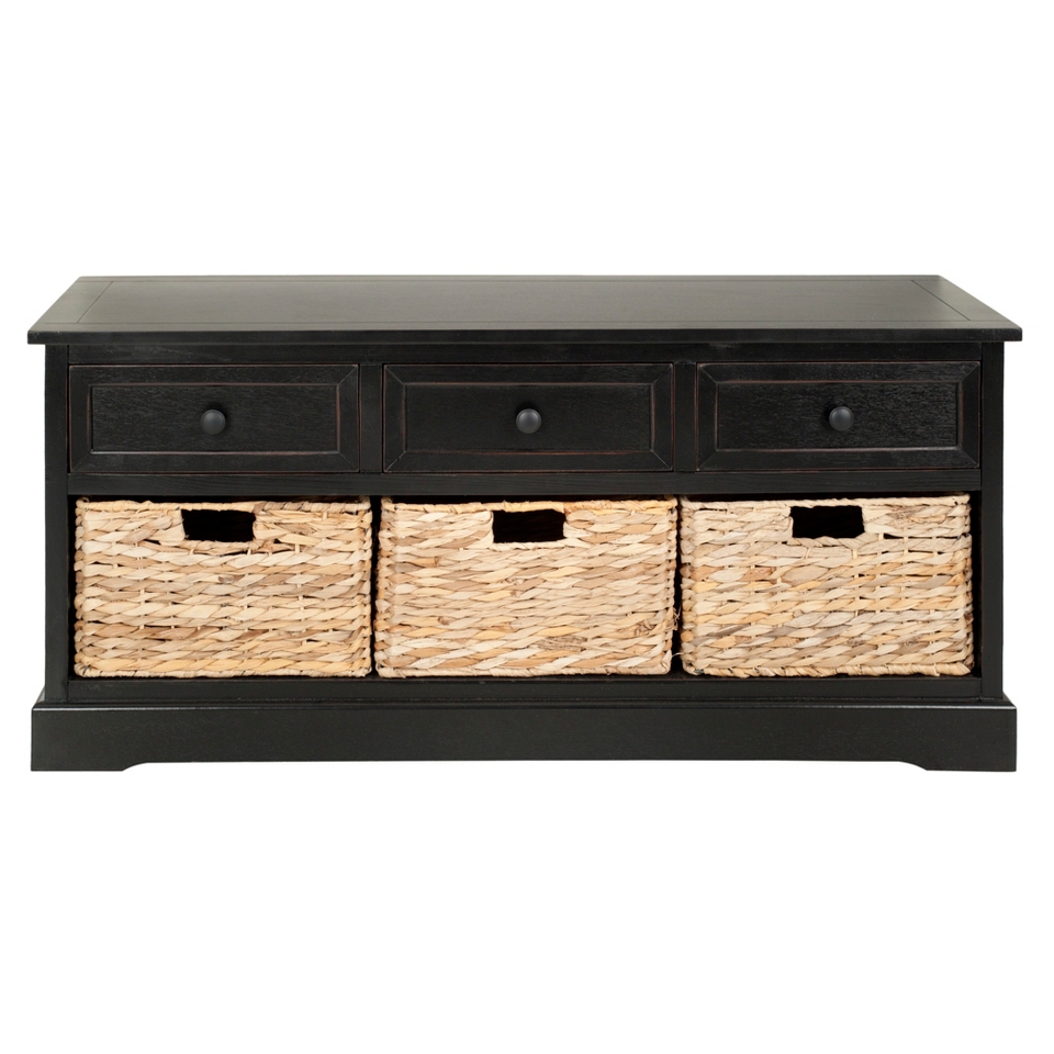 Safavieh Storage Cabinet   Black