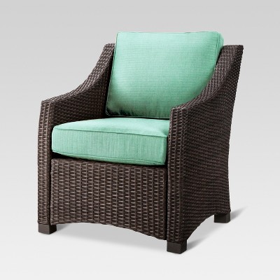 belvedere wicker patio club chair