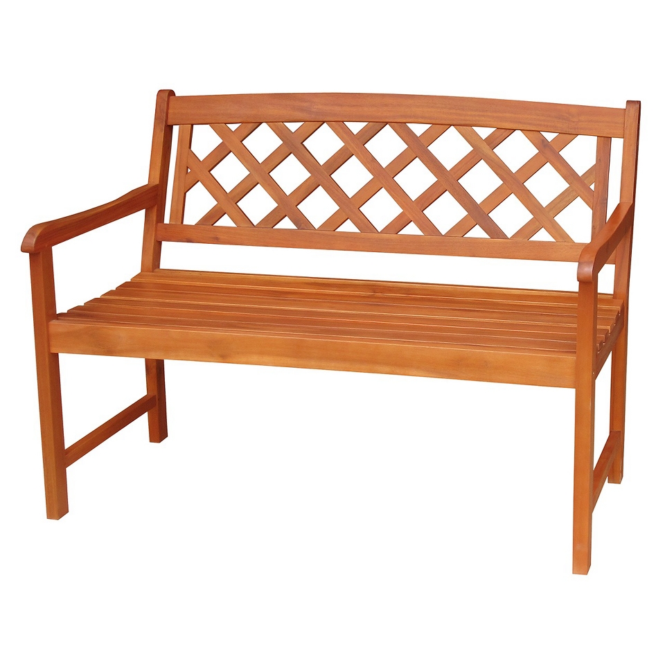 International Concepts Outdoor Latticework Bench