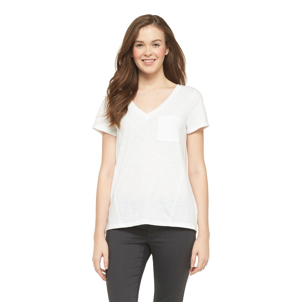 V-NECK TEE SHIRT - MOSSIMO SUPPLY CO., WOMEN'S