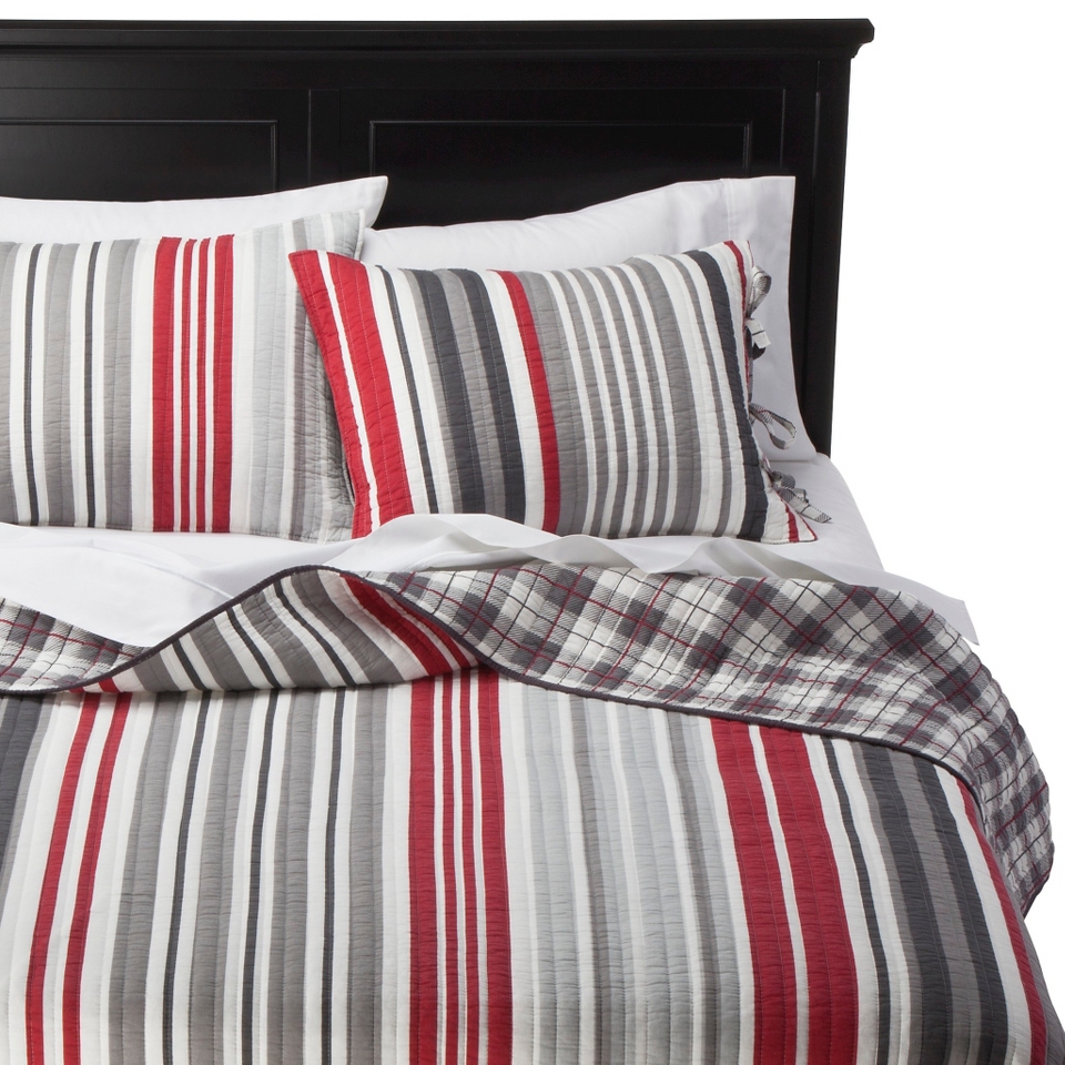 homthreads™ Logan Stripe Quilt Set