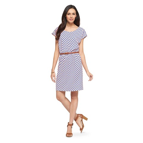 Women's Printed Crepe Easy Waist Dress Merona® : Target