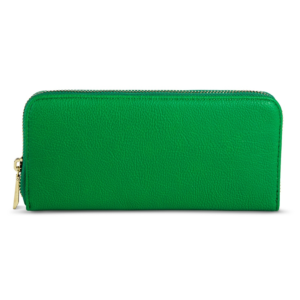 Womens Merona Solid Zip Around Wallet   Merona™