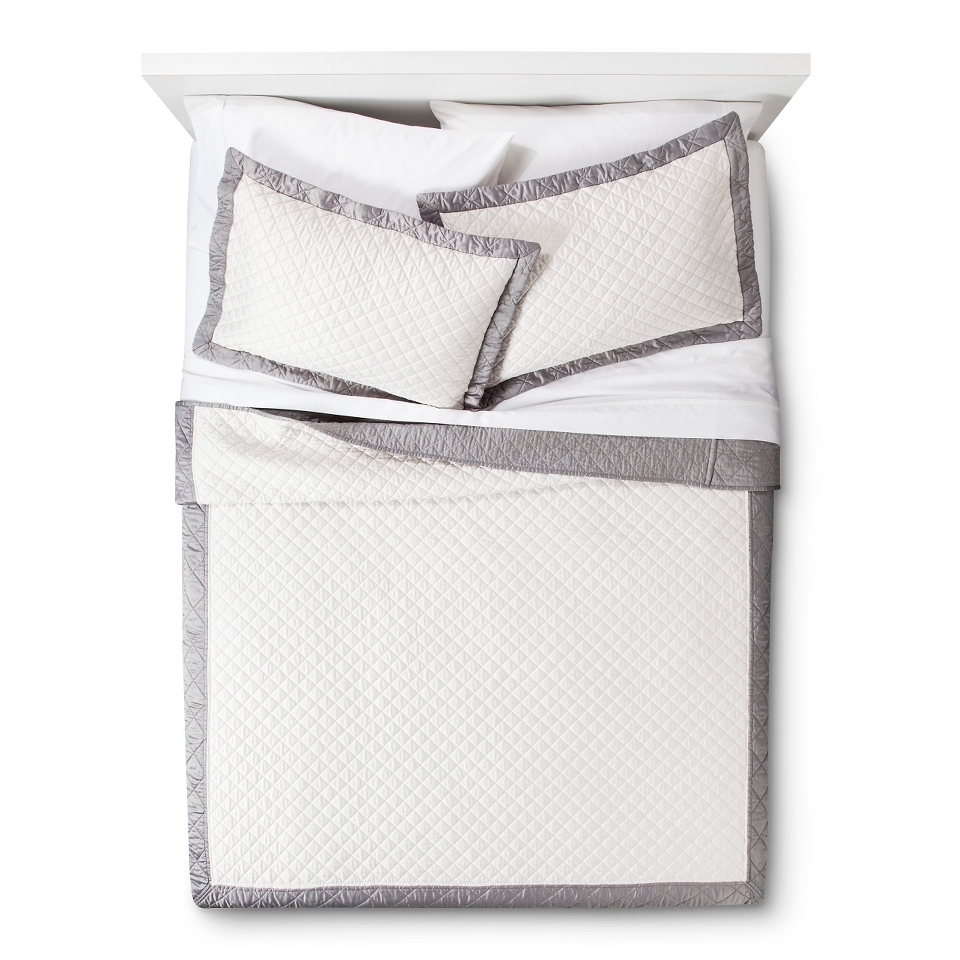 Fieldcrest® Luxury Tonal Border Quilt