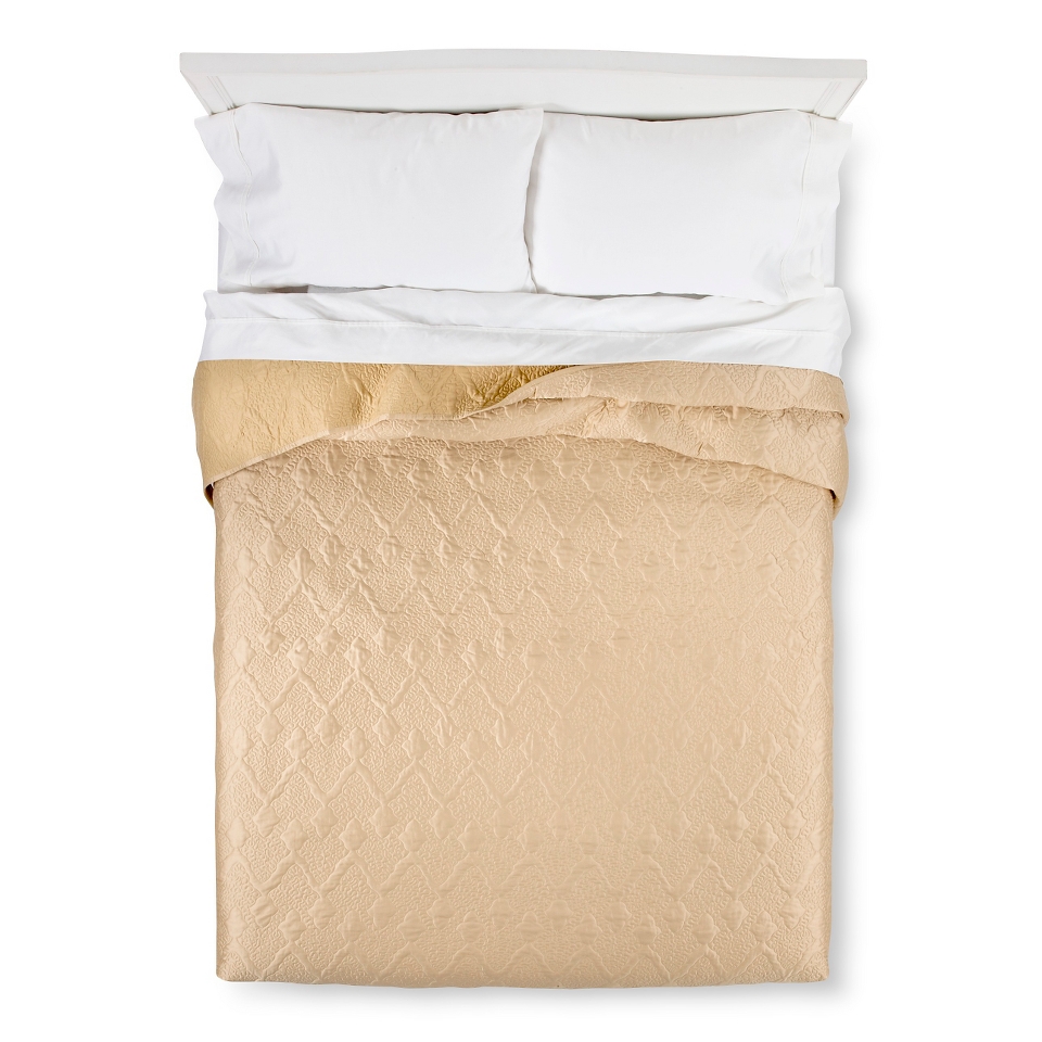 Fieldcrest® Luxury Vermicelli Quilt   Gold