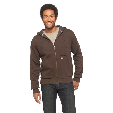Dickies® Men's Thermal Lined Fleece Full Zip Hoodie : Target