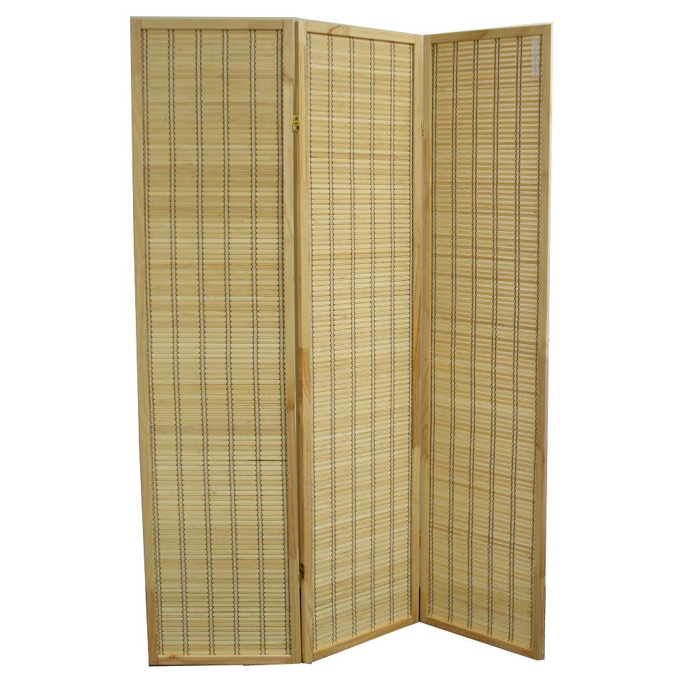 Panel Room Divider   Brown