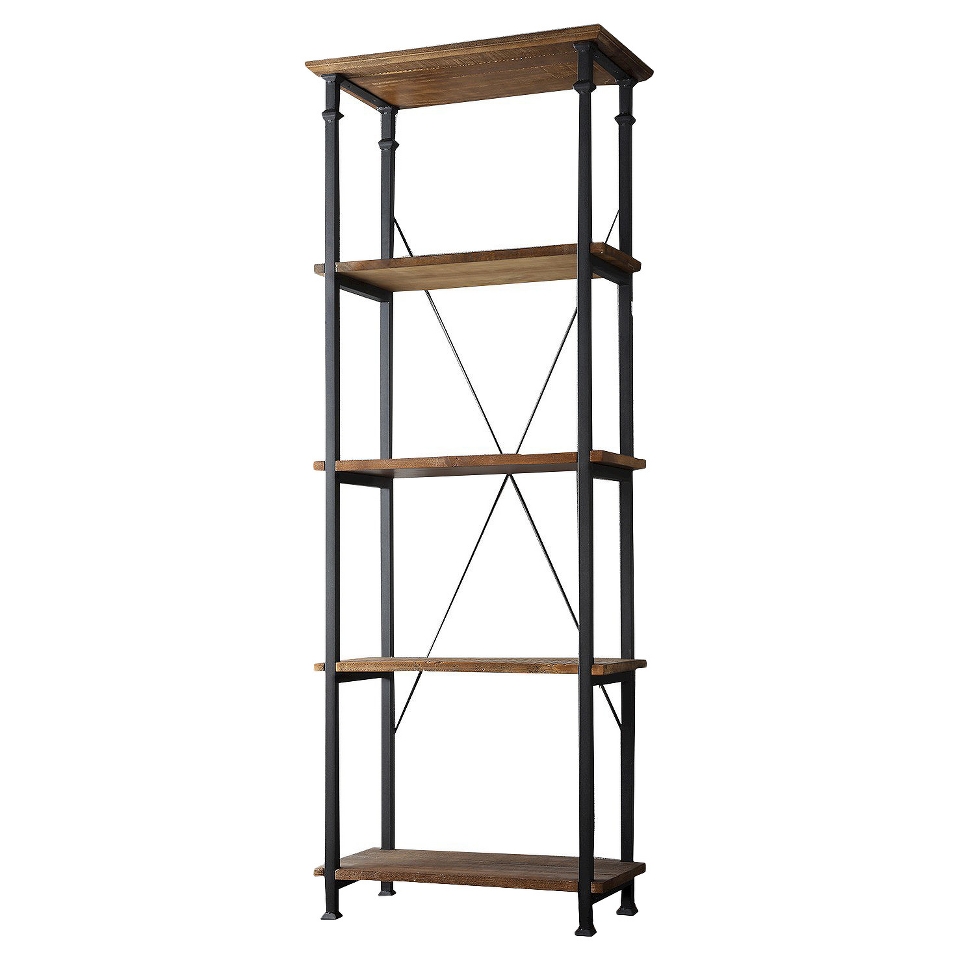 Ronay Rustic Industrial Bookshelf