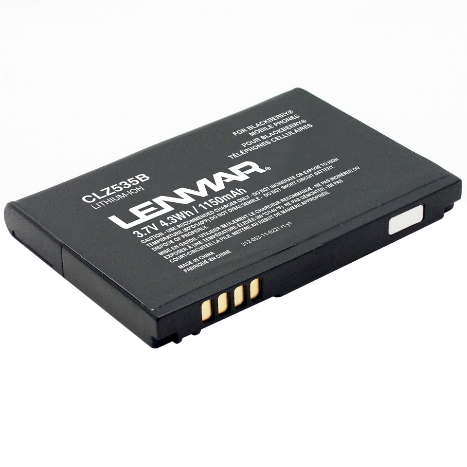 Lenmar Battery for Blackberry   Black (CLZ535B)