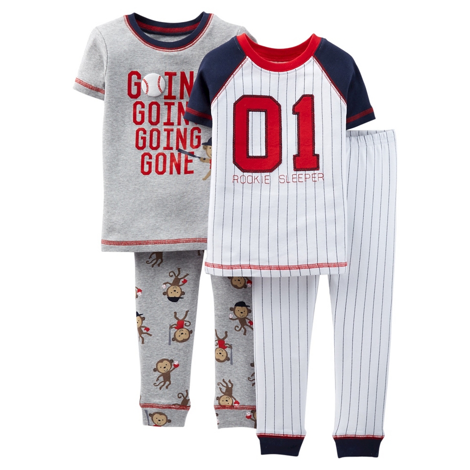 Just One You™ Made by Carters® Toddler Boys 4 Piece Baseball Mix