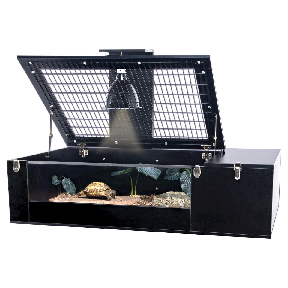 Reptology Life Science Tortoise Palace Pet House   Black