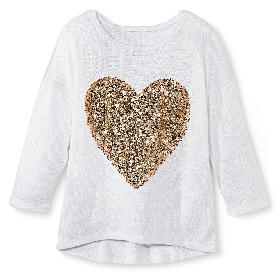 Girls Miss Chievous Sequined Pullover Top