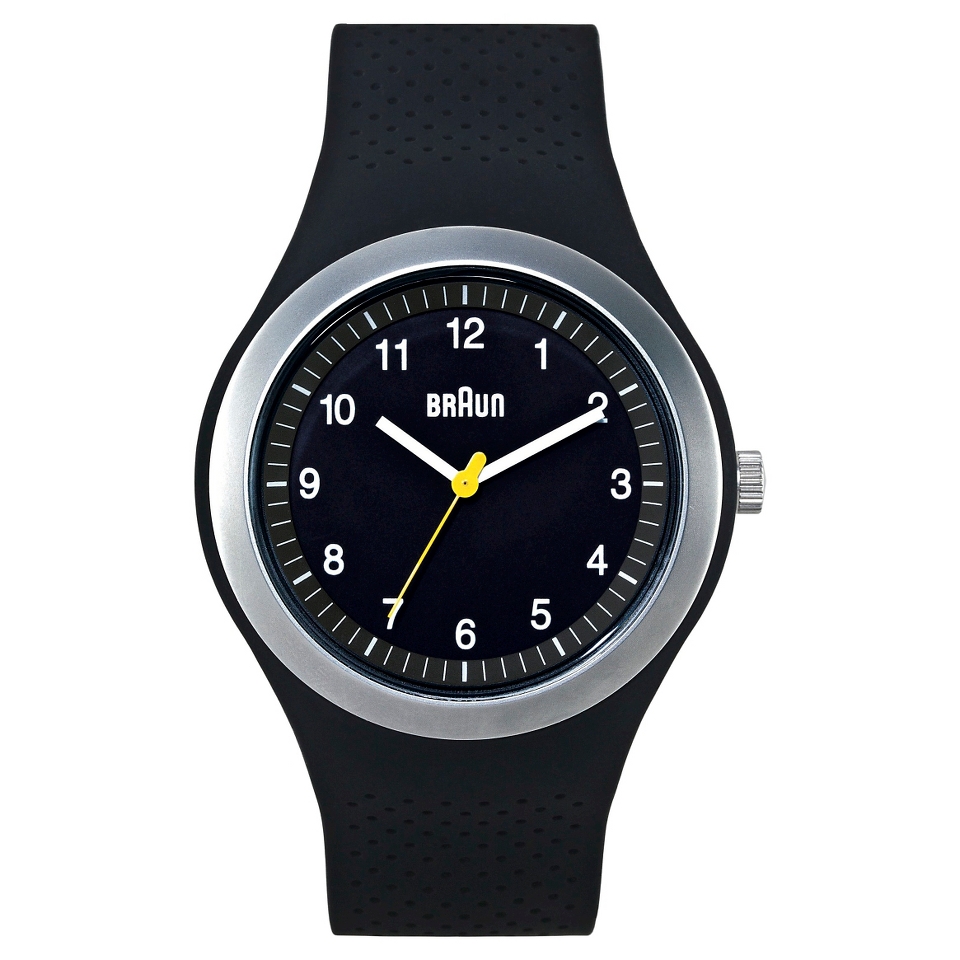 Mens Braun Quartz Watch   Black